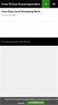 Mobile Screenshot of howtouseyourautoresponder.com